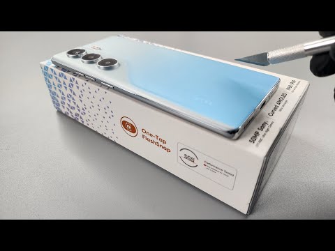 Tecno Camon 40 Pro (Glacier White) 8/256 - Pure ASMR Unboxing  