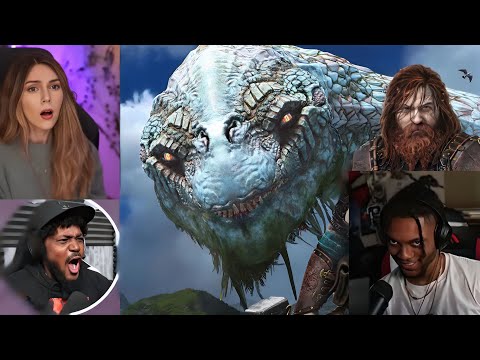 Thor Sends Jormungandr Back in Time Reaction Mashup! | God of War Ragnorok