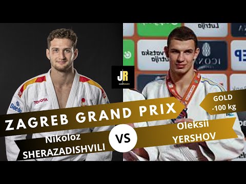 Nikoloz SHERAZADISHVILI VS Oleksii YERSHOV Zagreb Grand Prix 2025 | GOLD -100 kg
