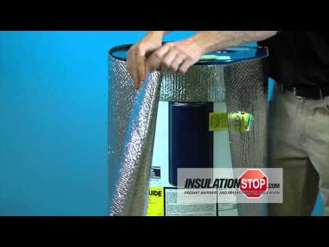 InfraStop™ Hot Water Heater Blanket Installation