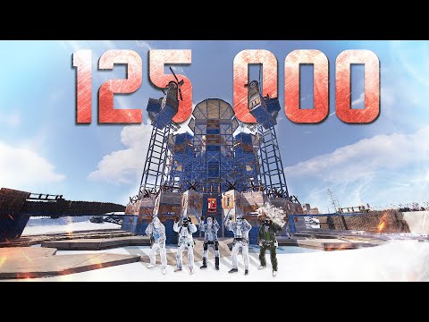 How 125 000 HOURS VETERANS CONTROL 600 POP Server - Rust MOVIE