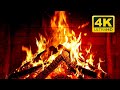 Cozy Fireplace 4K 12 HOURS Fireplace With Crackling Fire Sounds Fireplace Burning 4K