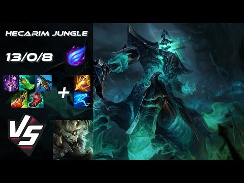 JUNGLE Hecarim vs Rengar - NA Grandmaster Patch 25.S1.6