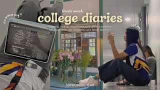 college diaries | sem 1 wrap-up: exams, cramming, last requirements, CRT Akwê & consultations