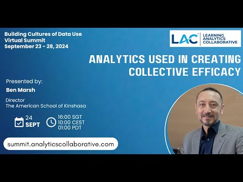 Analytics used in creating collective efficacy | Ben Marsh