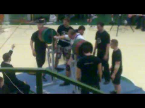 Squat 380kg 838lbs (PB) Martins Kruze LATVIA - 21.04.2012 Vidzemes Čempionāts