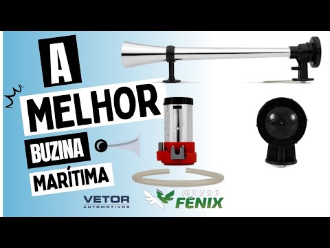 BUZINA MARÍTIMA COM SOM DE TREM
