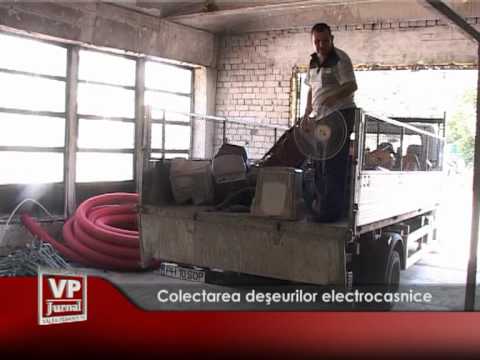 Continuă colectarea deşeurilor electrocasnice
