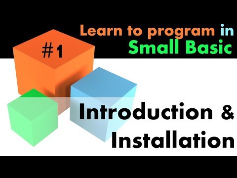 #1 Learn Small Basic Programming - Introduction