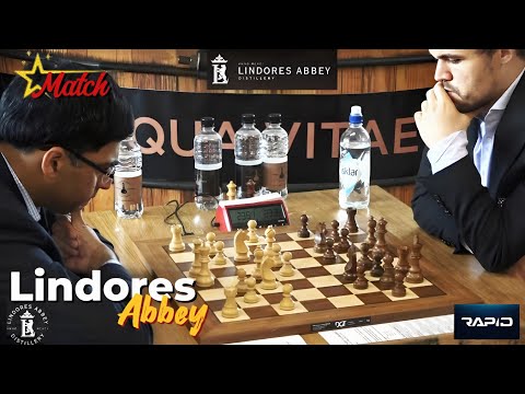 Magnus Carlsen Vs Viswanathan Anand || Rapid Chess || Lindores Abbey Chess Stars