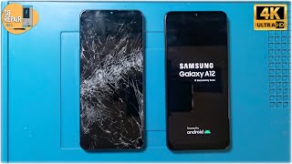 Samsung Galaxy A12 ((A127F) Screen Replacement #samsung #galaxy #repair