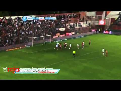 Gol de Velázquez a Argentinos Juniors (Inicial 2012) HD