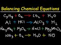 Introduction To Balancing Chemical Equations
