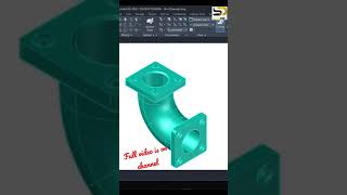AutoCAD 3d tutorial for beginners.Full video on channel | Autocad drawing