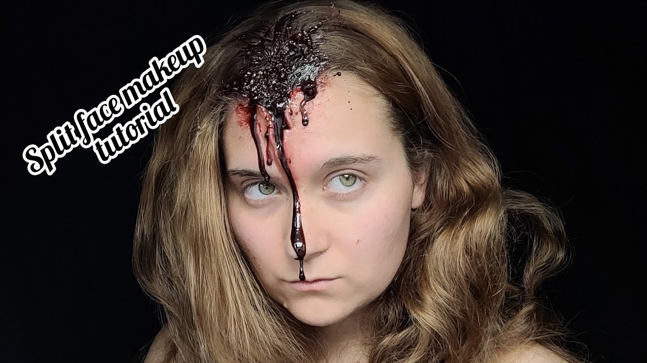 SFX Split Face Makeup| Perfect for Halloween!