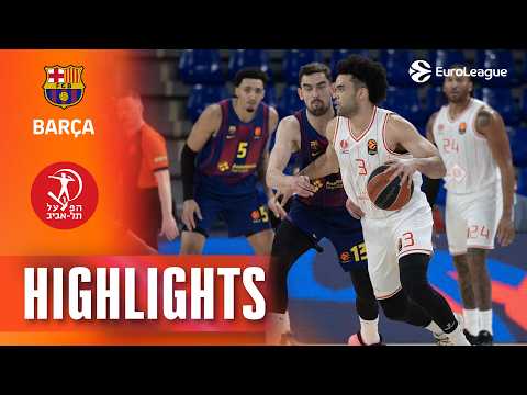 Fc Barcelona Basquet 75 - Hapoel Tel Aviv Bc 80