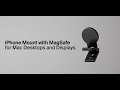 Belkin iPhone Mount with MagSafe for Mac Desktops and Displays