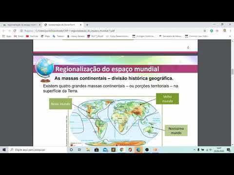 REGIONALIZAÇÃO DO MUNDO