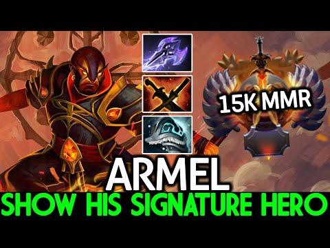 ARMEL [Ember Spirit] 15K MMR Mid Player Show His Signature Hero Dota 2