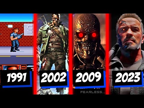 20 (All) Terminator Games Reviewed And Explored -  Entire Terminator Game Evolution (1991 to 2023)