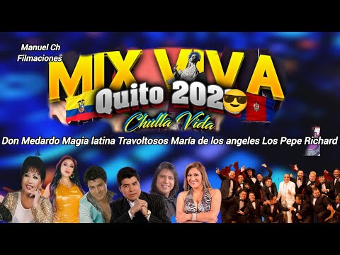 CHICHA Y CUMBIA MIX ECUATORIANA DON MEDARDO MARIA DE LOS ANGELES  FINDE AÑO FIESTAS DE QUITO 2024