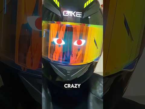 This helmet can change your eye colors