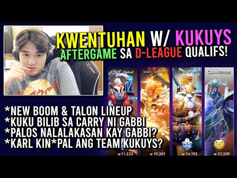 "NEW TALON & BOOM LINEUP REVEAL?!" - KWENTUHAN with KUKUYS aftergame sa QUALIFS!