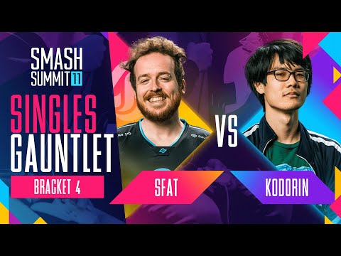 SFAT vs KoDoRiN - Gauntlet: Bracket 4 R2 - Smash Summit 11 | Fox vs Marth