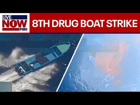 US strikes 8th alleged drug boat, this time in Pacific Ocean