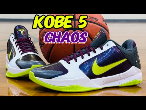 Kobe 5 CHAOS!   Kickwho godkiller review & on foot 🔥🔥