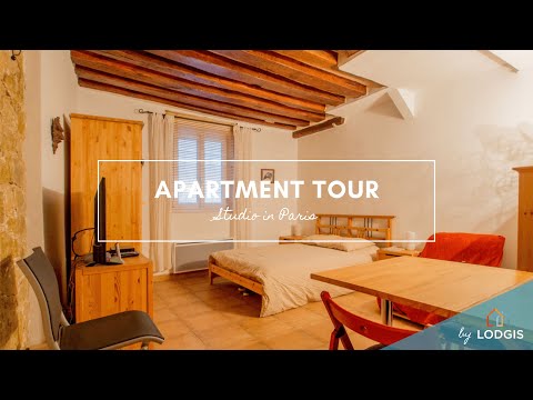 Apartment Tour // Furnished  30m2 in Paris – Ref : 10518764