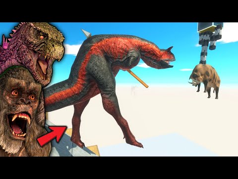 Dinosaurs vs Hanging Food of Death in ARBS