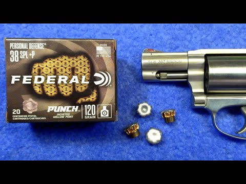 Best .38 Special Ammo? Federal Punch +P Review (Taurus 605 \u0026 RIA M200)