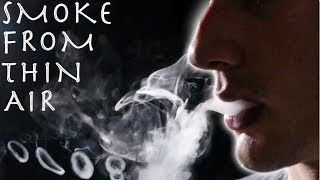 How To Breath Smoke From THIN AIR! - INSANE Magic Trick!!! ($5 Smoke Gadget)