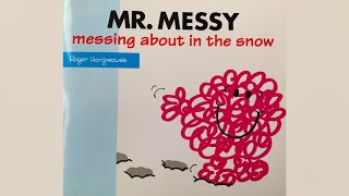 Mr Messy messing about in the snow