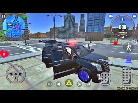 Car Simulator Escalade Driving - Police Car Driving - Best Android Gameplay