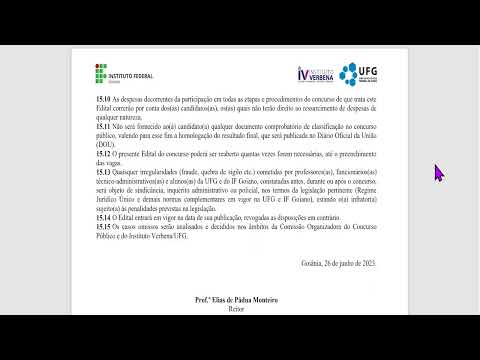 ⚠️ EDITAL IF GOIANO REPUBLICADO! - CONCURSO IF GOIANO 2023 - ASSISTENTE EM ADMINISTRAÇÃO - ANÁLISE