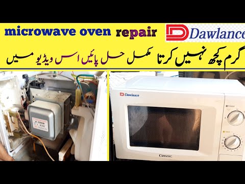 Dawlance microwave || working but not heat || repair at home