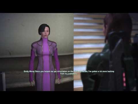 Jenn Mass Effect HD 29 - Wong, Planting a Bug - Al-Jilani, Fourth Estate - Citadel B