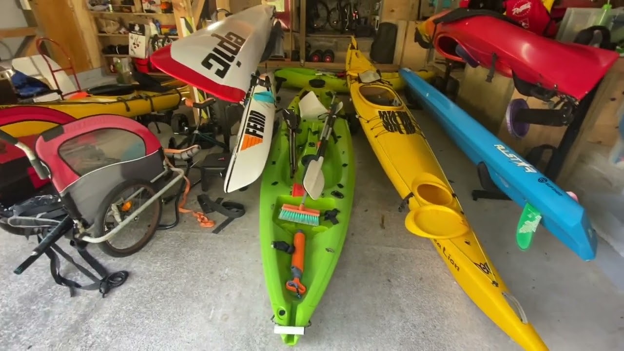 Kayaks are like potato chips, you can't have just one!