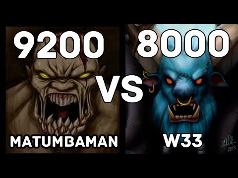 MATUMBAMAN 9200MMR Plays Lifestealer vs w33 8000MMR Plays Spirit Breaker - Ranked Match Dota 2