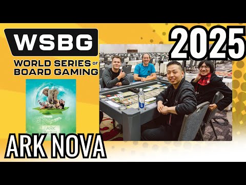 Ark Nova Final - WSBG 2025 - w/Jon Hagmaier and @NoWondersTV