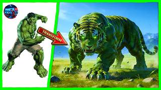 AVENGERS TRANSFORM TO TIGERS - VENGERS (marvel & DC) EPISODE 9