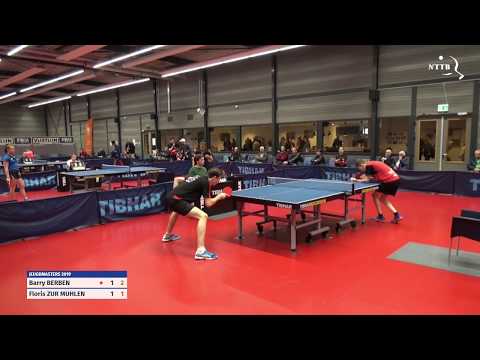 Jeugdmasters 2019 Barry Berben - Floris zur Muhlen