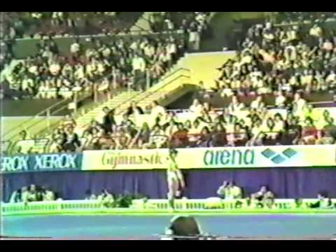 2nd T ROM Eugenia Golea V - 1985 World Gymnastics Championships 9.700