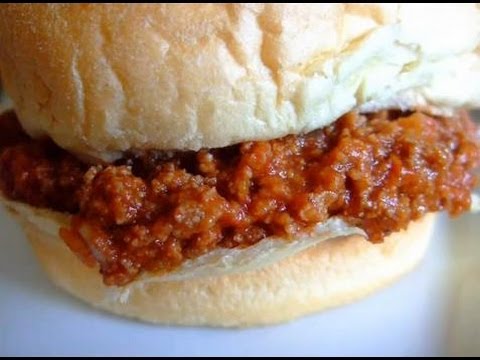 Homemade Sloppy Joes