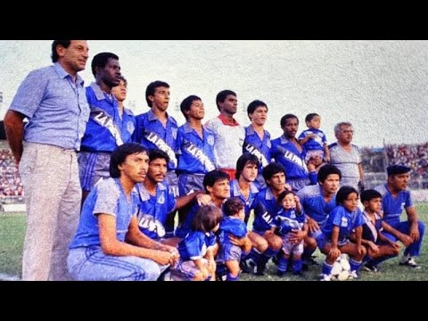 #Emelec 4 x 3 Deportivo #Quevedo - (Resumen del partido 27 Abril 1986)