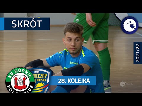 Górnik Polkowice - Słoneczny Stok 3:8 | SKRÓT | 28. kolejka (2021/22)