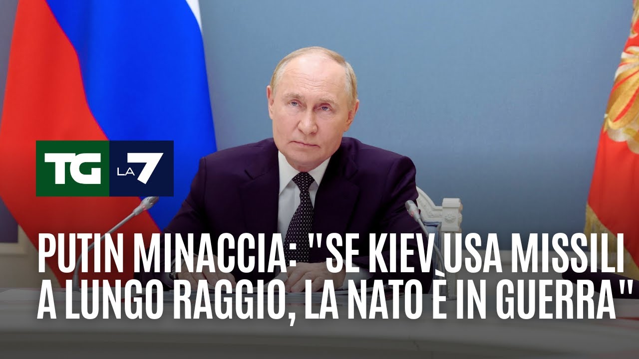 Putin minaccia: "Se Kiev usa missili a lungo raggio, la Nato è in guerra"