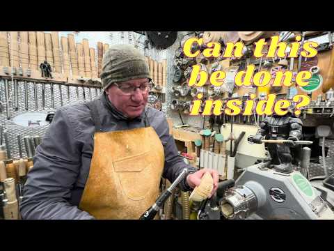 Woodturning. Can this be done inside?